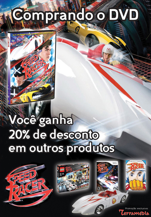 Promoção DVD Speed Racer